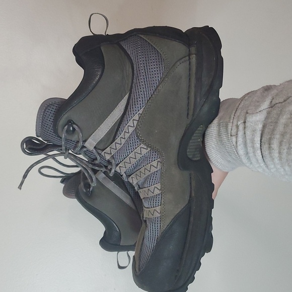 Danner Gray and Black Men's Boots - Picture 2 of 16